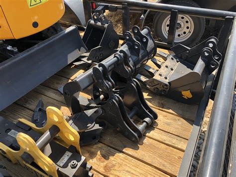 used mini excavator attachments